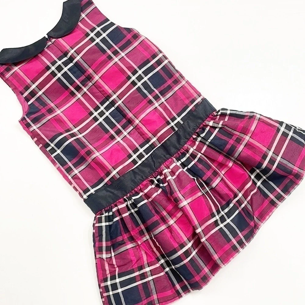 Gymboree little girls plaid dress
